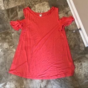 Old Navy Tops - Off the shoulder ruffled tank Old Navy Tops - Off the shoulder ruffled tank
